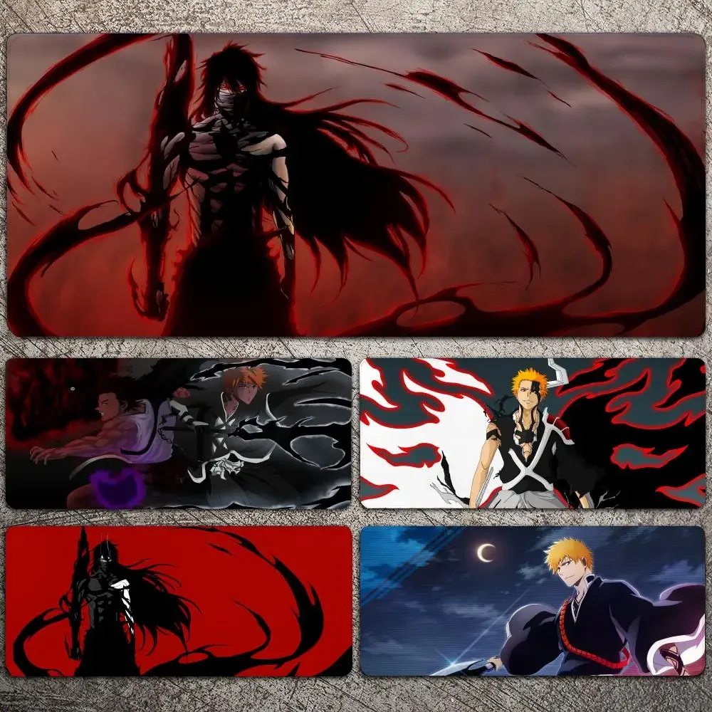 

Bleach Ichigo Kurosaki Anime Mousepad Large Gaming Mouse Pad LockEdge Thickened Computer Keyboard Table Desk Mat