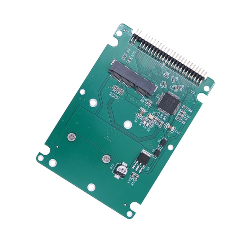 mSATA-IDE ��Ŭ���� ���̽� �ڽ� mSATA-2.5��ġ IDE 44PIN ���� �ϵ� ��ũ ���̽� �̴� PCI-E SSD �ָ��� ������Ʈ �ܺ� �����