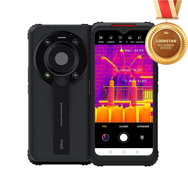 INFIRAY PX1 Thermal Imaging Mobile Phones 5G Rugged Phone 5500mAh