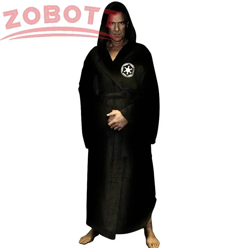 Costume de Cosplay du Film Jedi Knight Pyjama pour Amoureux d'Hiver Peignoir Kigurumi Glutnel V&ecirc;tements Unisexe pour Adultes