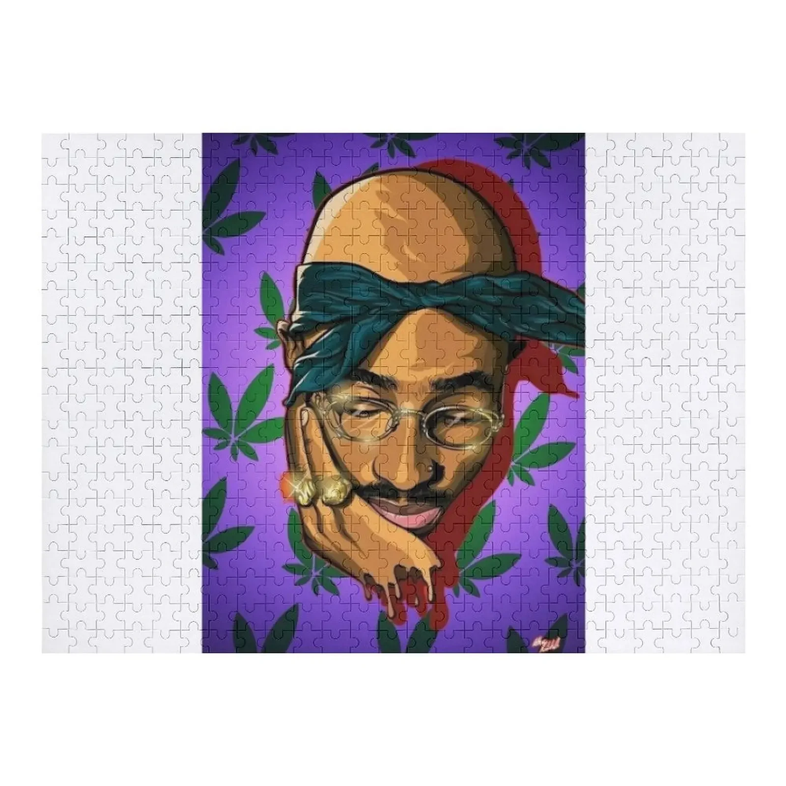 

Tupac Jigsaw Puzzle Custom Gifts Personalized Gift Married Wood Name Puzzle