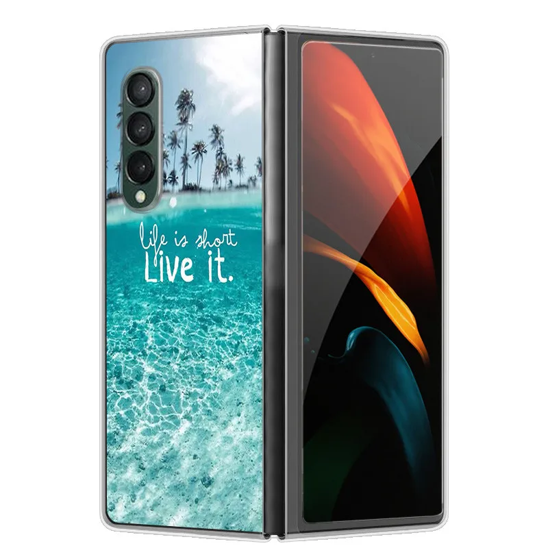 Stylish Hard Clear Protective Phone Case - Cute Fashion Design