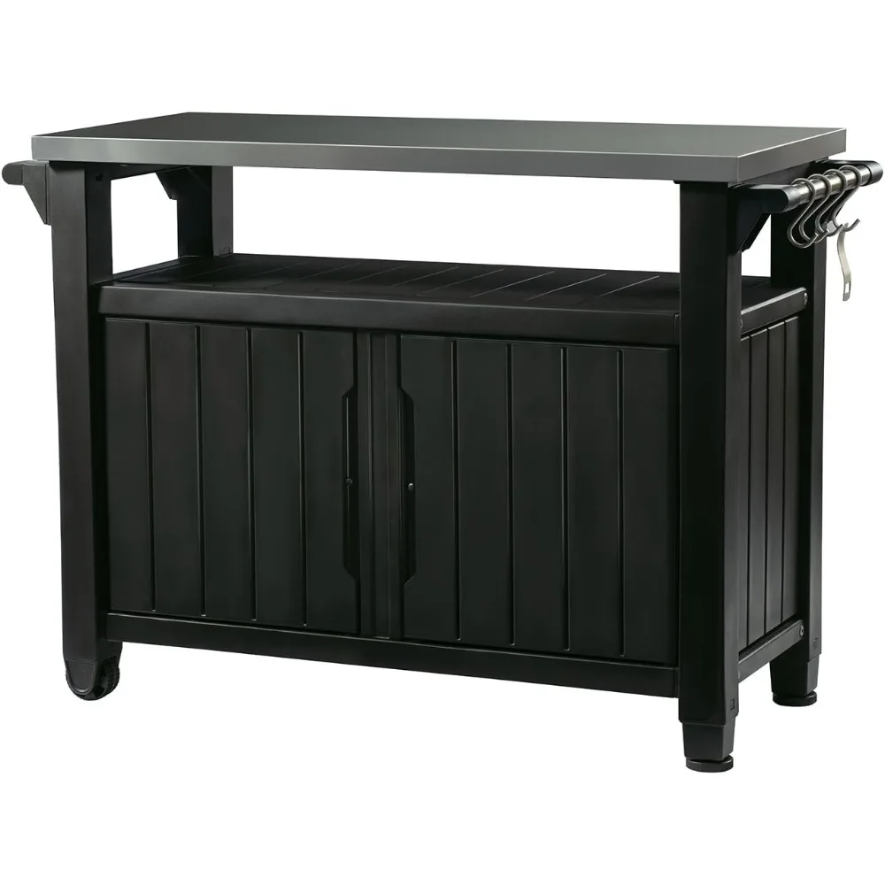 

Unity XL Portable Table and Storage Cabinet, in Dark Grey