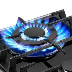 Tieasy 12 inch 2 Burner Propane Built-in with Thermocouple Protection Stainless Steel Gas Cooktop GH001-122G 6