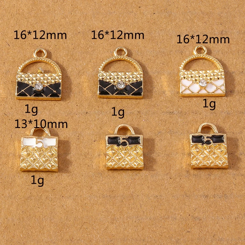 10 Stück Niedliche Emaille-Kamera-Anhänger für Schmuckherstellung, Halsketten, Ohrringe, Handgemachte Armbänder, Zubehör – Detail 6