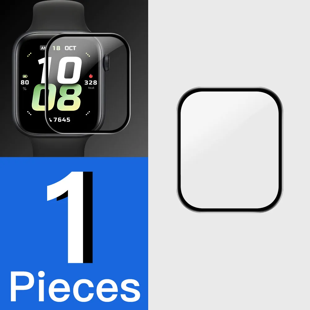 طبقة حماية 5D لساعة Honor Watch 5 واقي شاشة مضاد ل...