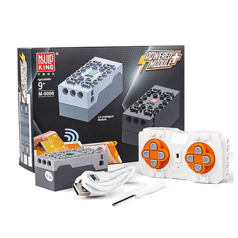 Mould King Technical RC Power Functions High Speed App Remote Control Servo L M Motor Compatible Lego 8287 88004 88003 88013