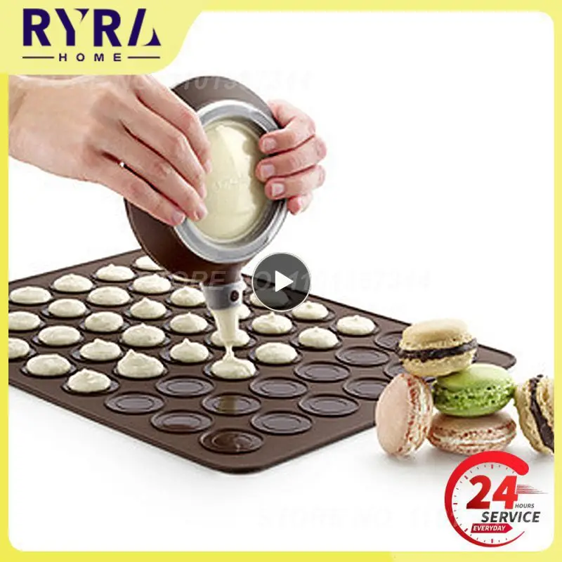 Tappetino Da Forno In Silicone Riutilizzabile Versatile Per Decorare Torte 30 Cavità Pasticceria Macaron Altamente Votata Gadget Da Cucina Durevoli E 