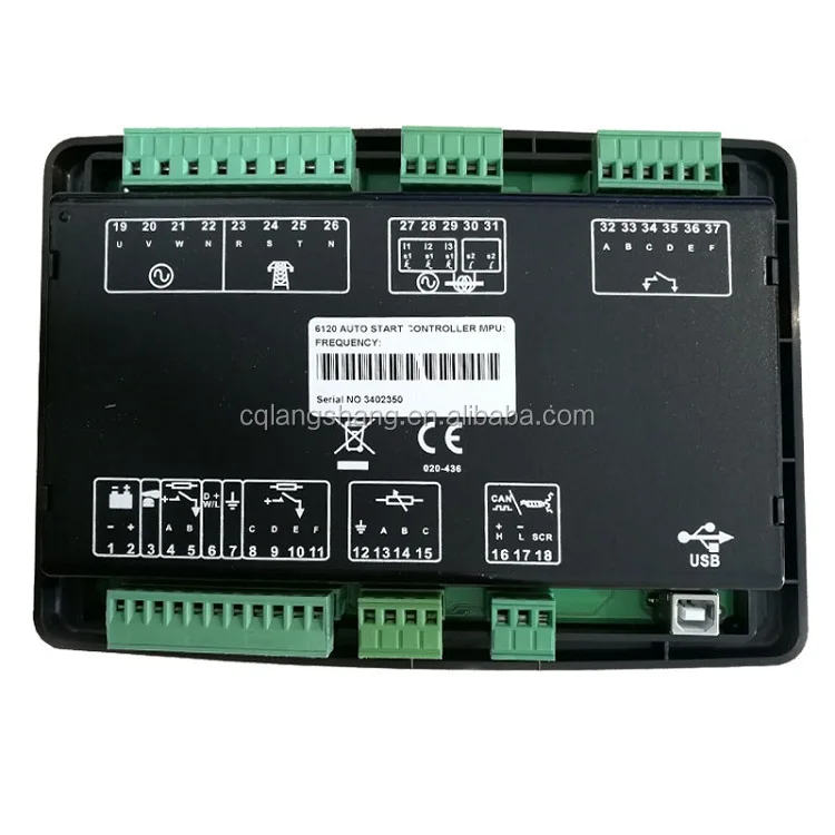 Generator Auto Start Control Panel ATS Module DSE6120