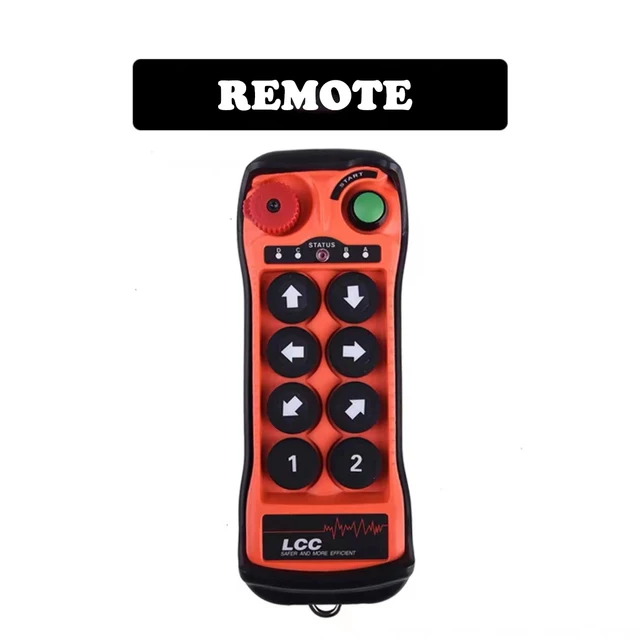 Telecomando Wireless Per Gru Industriale - 8 Pulsanti | 24V/36V/220V Con Ricevitore - Foto 2