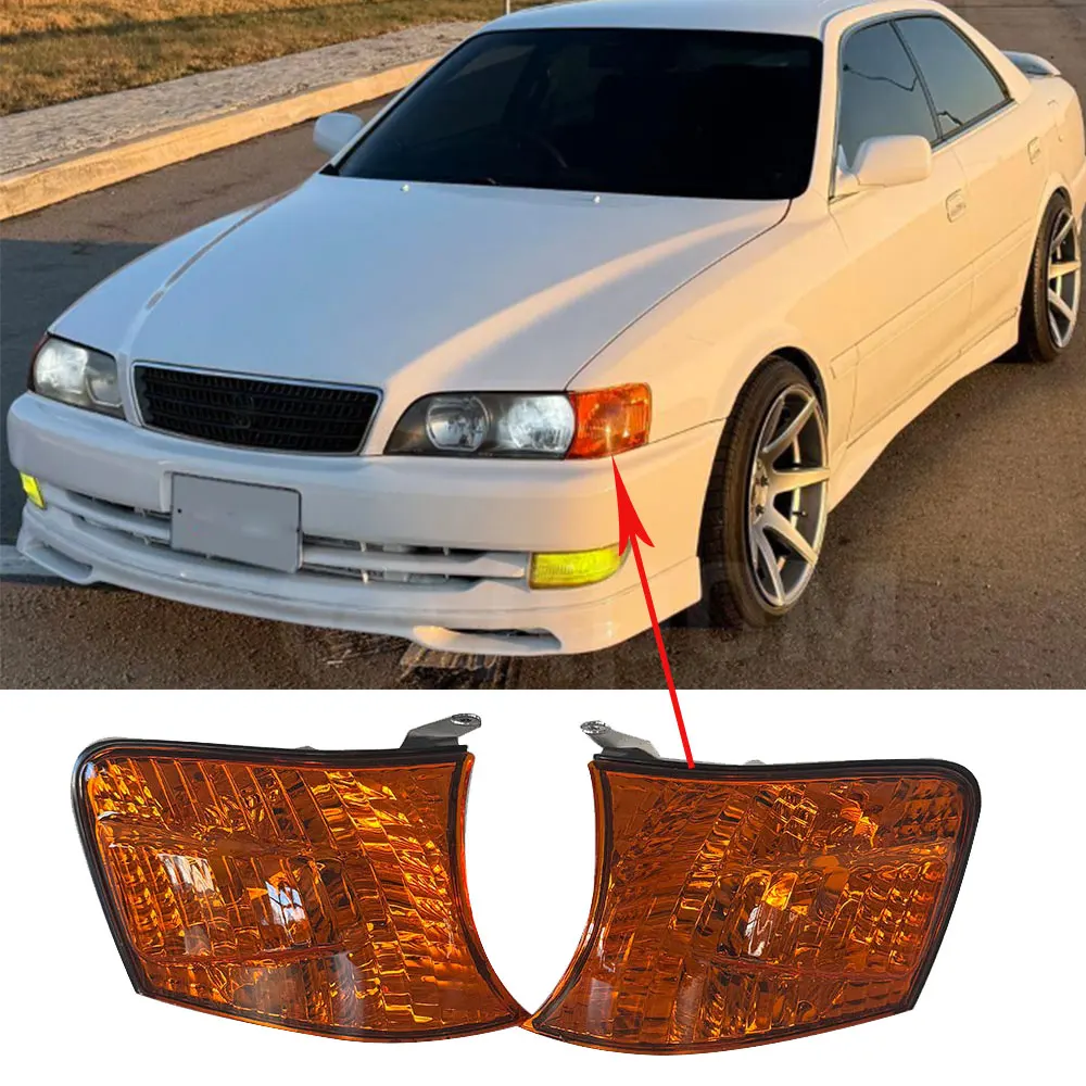 トヨタ チェイサー GX100 JZX100 コーナーライト用 クリスタル製