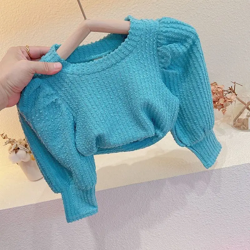 Baby 1pcs Allover Fruit Graphic Long Sleeve Bottoming Shirt & Trousers Sets main image 1