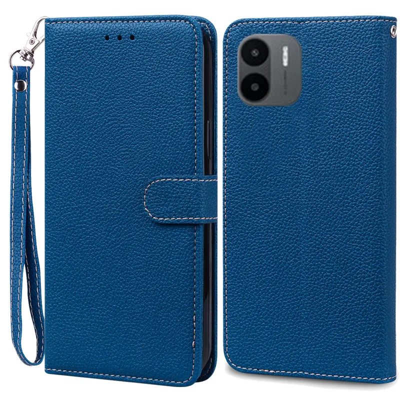 Leather Flip Wallet Phone Case - Elegant Book Style Cover, Durable Protection, Sleek Design