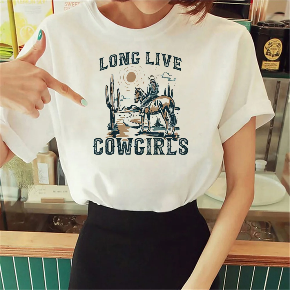 

Rodeo Tee women Japanese tshirt female graphic manga Japanese clothes