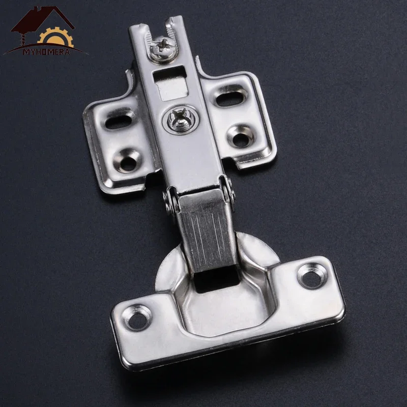 Stainless Steel Door Hinges Hinge Stainless Steel Door Hydraulic Hinges Damper Buffer Soft Closing Kitchen Cabinet Cupboard Furniture Full/Half/Embed