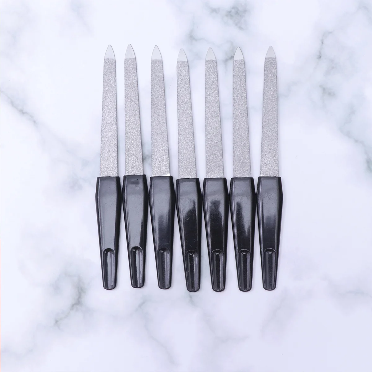 

15pcs Stainless Steel Nail Files Metal Double Sided Fingernail Toenails Buffer Professional Nail Tool For Home Shop Leisure Time