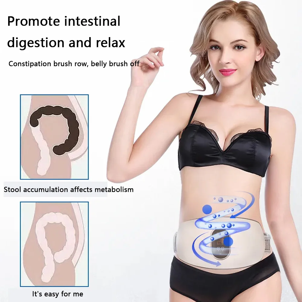 Pro Body Slimming Massager Electric Slimming Belt Fat Burning Abdominal Massage Beauty Health Massager Machine