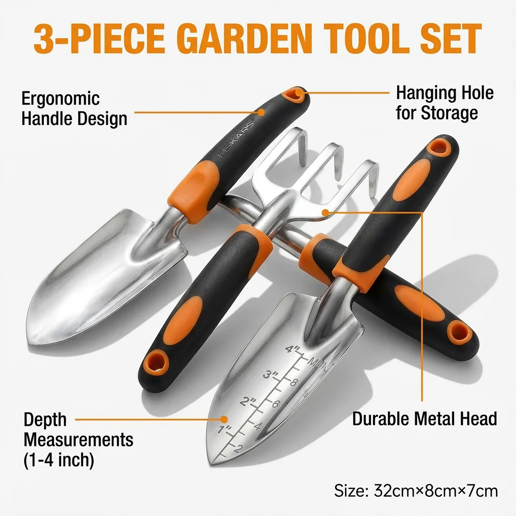 Ergonomic Garden Tool Set 1