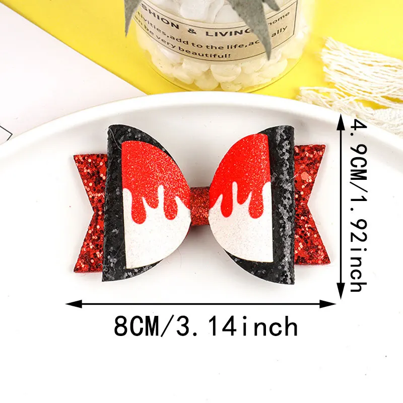 100 Stück Halloween Hexenhut Dämon Horn Applikationen für DIY Haarspange Zubehör Schuhe und Kleidung Taschen Patches – Detail 7