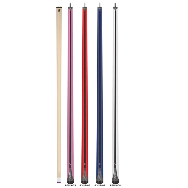 Multi Styles Popular Good Quality 1/2-pc Billiard Pool Cue Stick with Smooth Hand Grip,13mm Tip for Sale 1