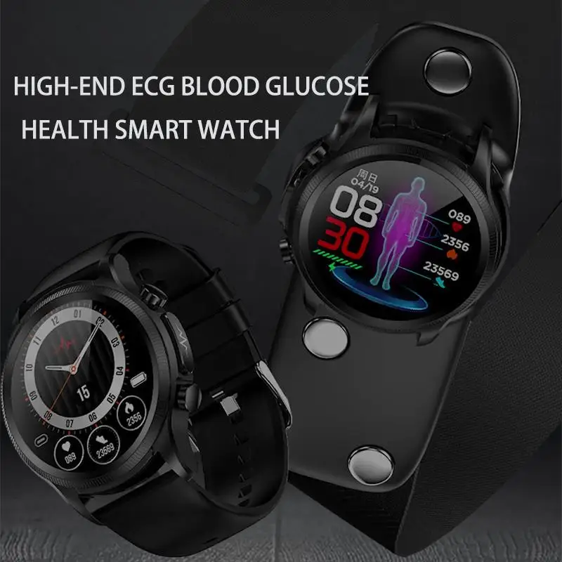 

E400 Watch Non-Invasive Blood Glucose Ecg Ppg Body Temperature Blood Oxygen Monitoring With Handheld