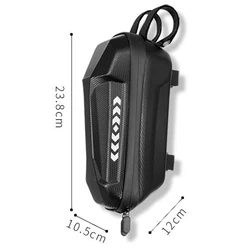 Compact Waterproof EVA Hard Shell Folding Bike Bag with Large Capacity (2L)