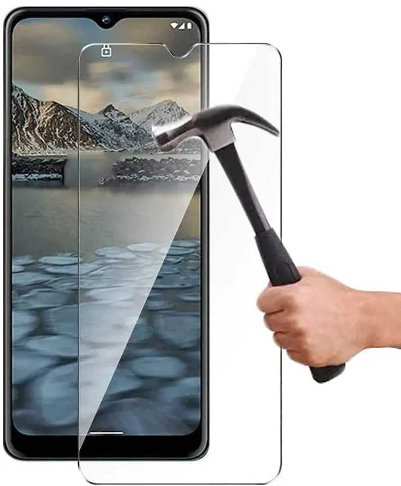 Proteggi Schermo Nokia C100 C200 3 PACK Vetri Temperati Per Nokia C100, C110, C200, C300 - Protezione 9H Anti Graffi Protezione Schermo 9H KIQ - Foto 5