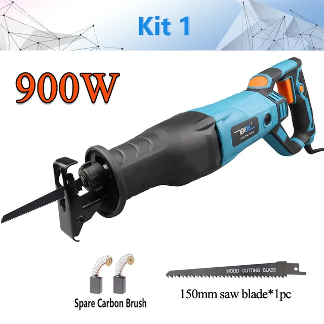 NEWONE 1200W Electric Saw Reciprocating saw With Woodworking Blades