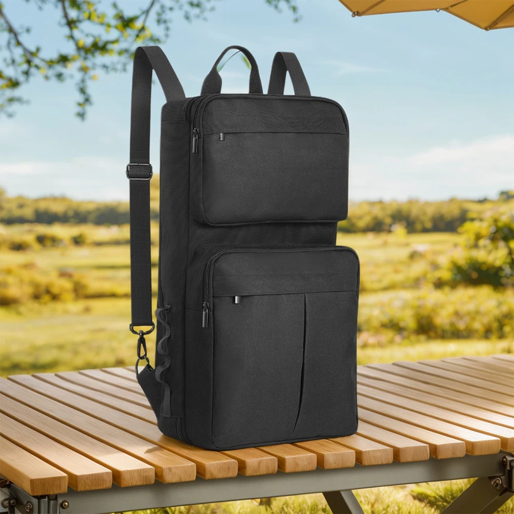 Zaino DJ per Pioneer DDJ-400 DDJ-FLX4/Roland DJ-202, borsa da trasporto portatile, custodia antigraffio con tracolla regolabile - immagine 3