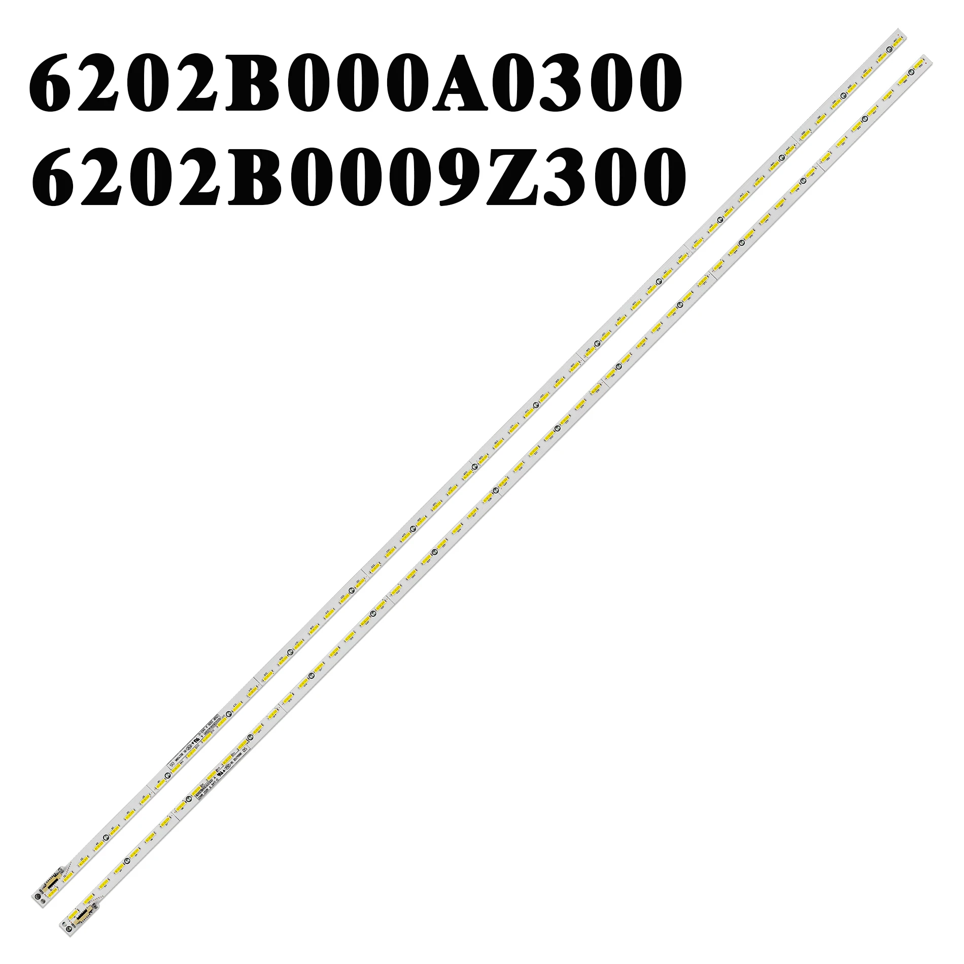 Retroiluminação Led Tira Lâmpada 56 6202b000a0300 6202b0009z300 para Skyworth 58e6200 V580dj2-ks5 Led58k700u L58r6800a-ud Led58t60u