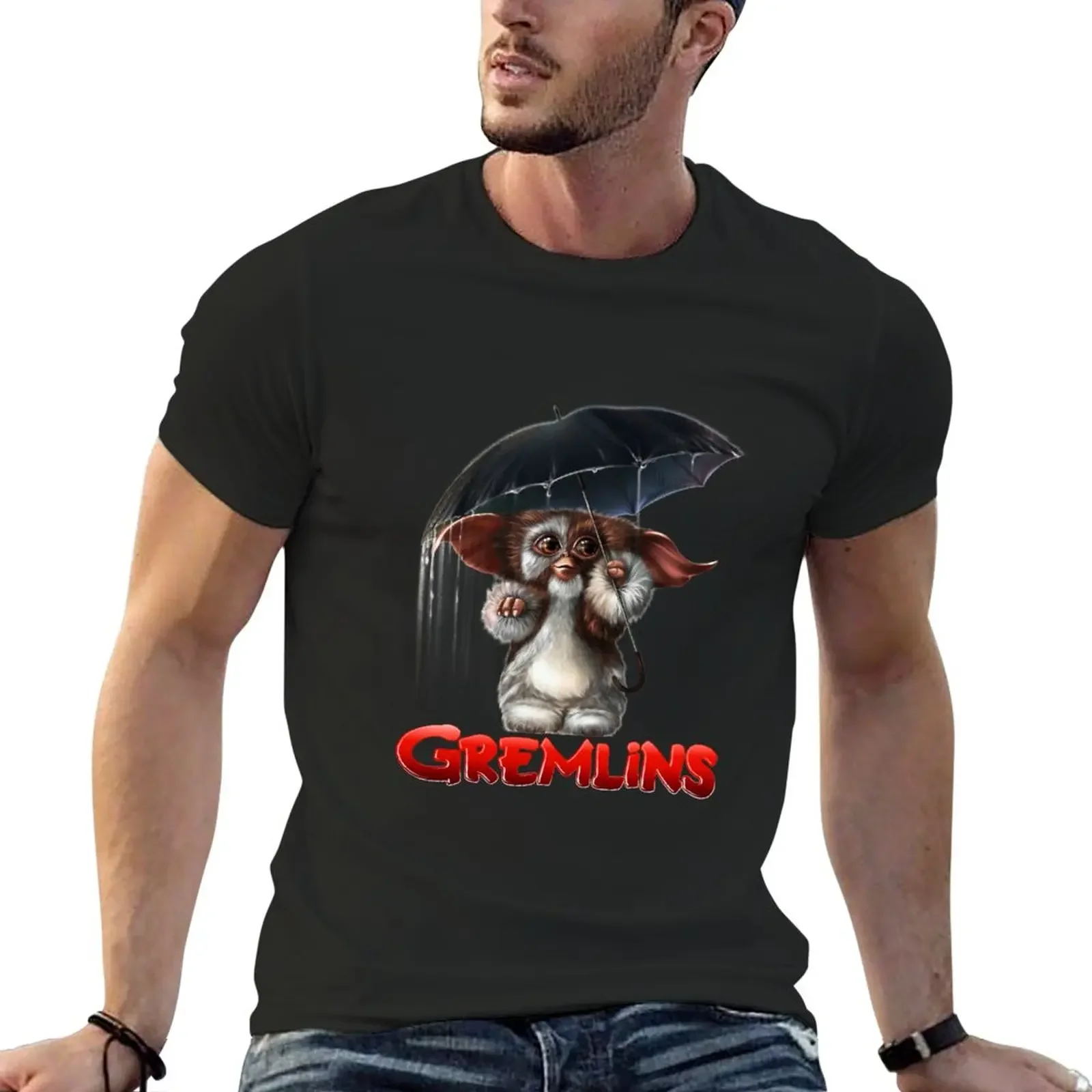 

Gremlins Gizmo T-Shirt oversized quick-drying funny t shirts for men