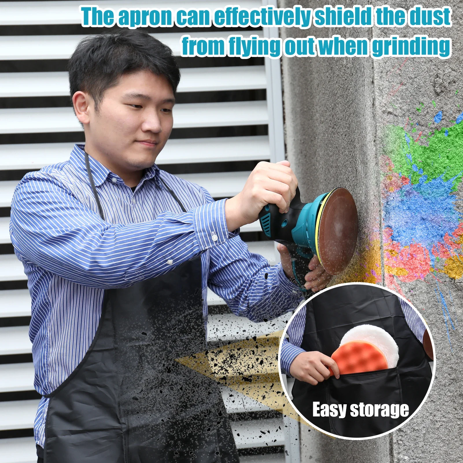 21V Cordless Car Polisher 6 Gears Speed Electric Polishing Tool Multifunctional Metal Waxing Rust Removal Wood Sanding Machine 4