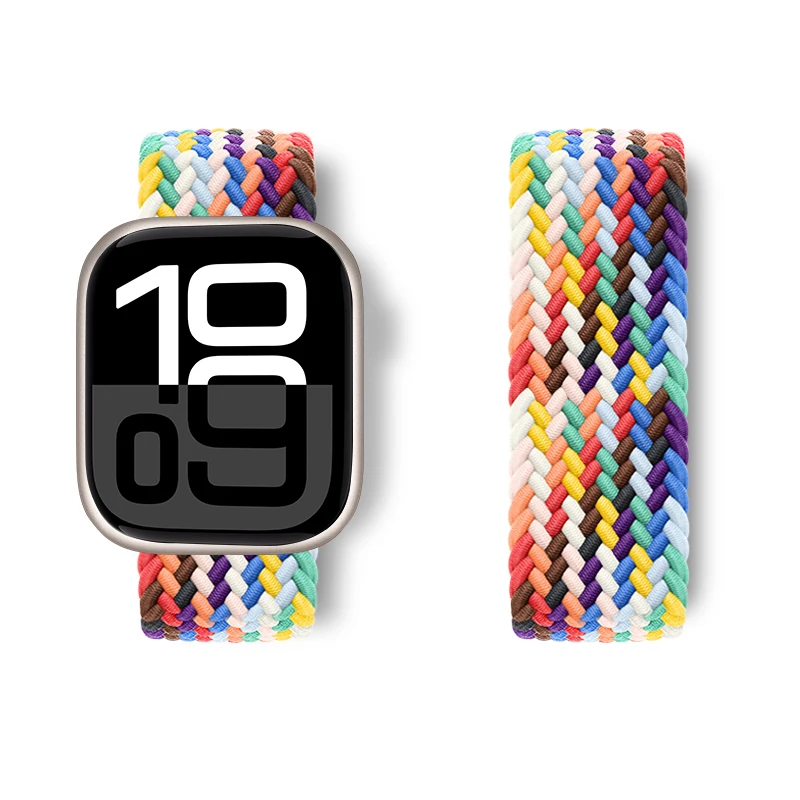 Braided Solo Loop Strap for Smartwatches - Stylish & Comfortable Bracelet Design