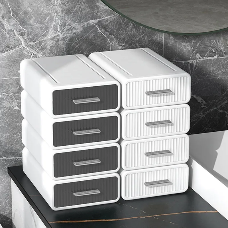 

Новый Настольный ящик для хранения, составной Настольный ящик для хранения с ручкой, вместительный Настольный органайзер для мелочей, домашнее хранение