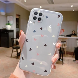 Clear Shockproof Cartoon Cute Silicone Phone Cover - Transparent for A22S 5G (Ktm-aixin42)