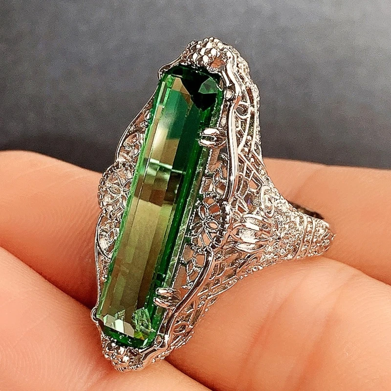 anillos mujer para mujeres originales anillos aesthetic regalo Anillos de lujo de Estilo Vintage para mujer, accesorios preciosos de fiesta, joyería de aniversario de diseño delicado, regalo elegante|Anillos| - AliExpress