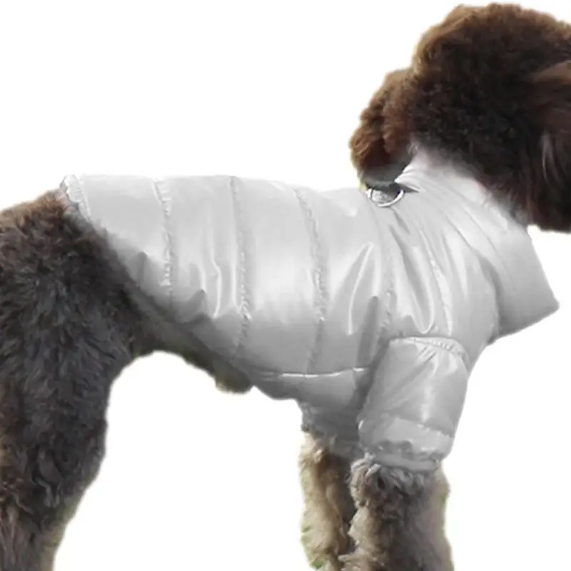 

Cold Weather Dog Jacket Cozy Winter Thick Turtleneck Dog Jackets Dog Coat For Winter Vest With High Collar For Small Dogs