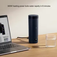 NOUVELLE Bouilloire Électrique Portable MIJIA 2 Tasse Thermos Chauffe-Eau Rapide 350ml Bouilloire Intelligente à Température Isolée Voyage 110V-240V 3