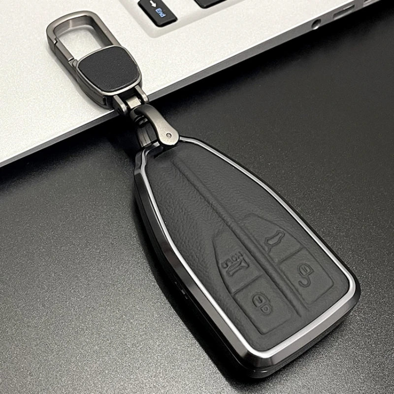 

For Hongqi 5 HS7 2023 Key case car high-end all inclusive 2023 car protective cover Key chain