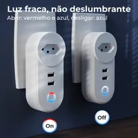 16A Tuya WiFi Smart Socket With 2 USB Charging Ports Outlet Adapter Smart Plug Works with Alexa Google Home EU US Brazil Chile - Image 5