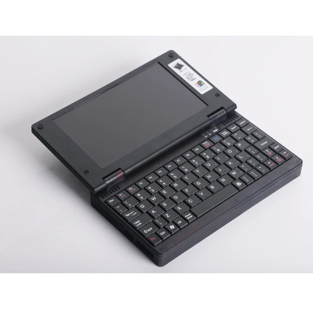 Pocket 386 windows95/DOS system retro notebook computer OPL3 sound card VGA Led Screen Integrated Mouse