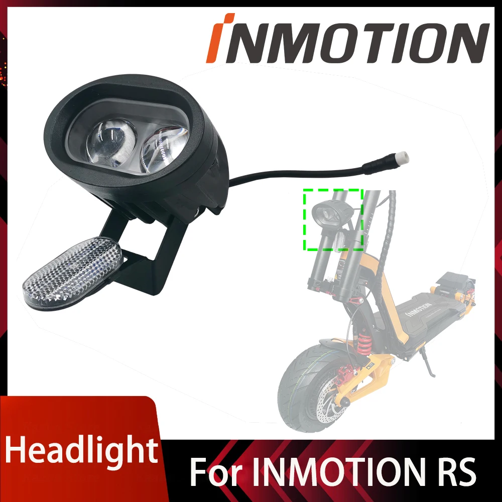 Original Front Light Suit For INMOTION RS Electric Scooter Headlight Official Accessories
