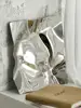 iEvaTEAGG Wave Shape Tray Silver Stainless Steel Storage Plate Gold Entrance Key Container Nordic Snack Dish Decorative trays 1