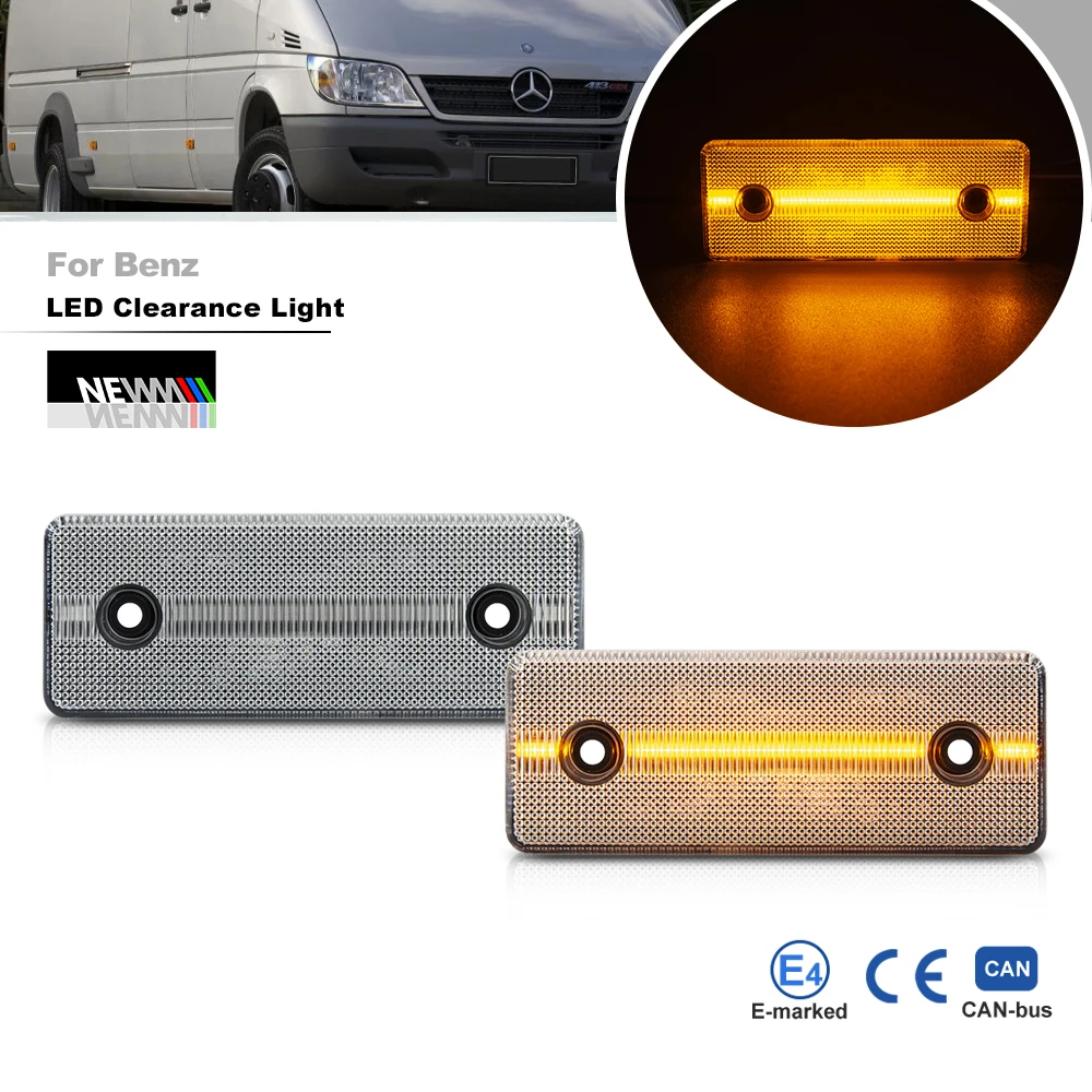 

For Benz Sprinter W901 W902 W903 W904 W905 For VW LT LED Clearance Lamp Canbus Position City Light Side Markers Turn Signals