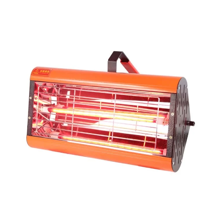 12000W Curing Of Paint Gold Twin Shortwave Infrared Lamp Red Light Lamp Curing Paint Infrared Drying