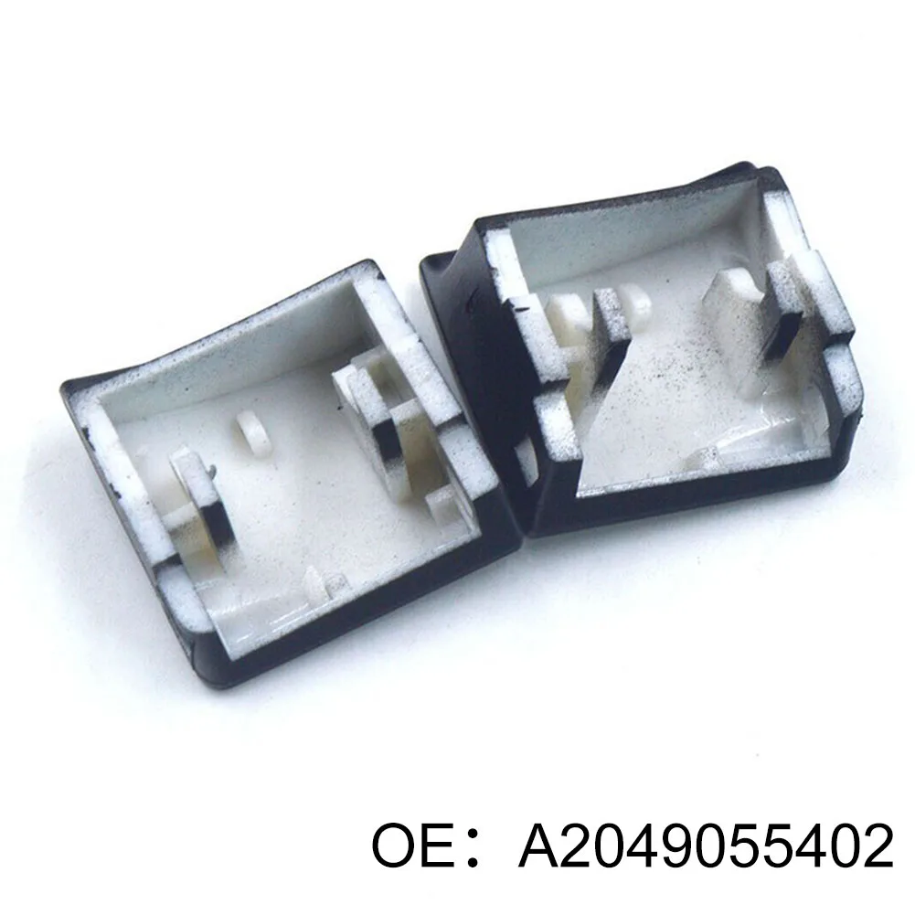 

High Quality Button Cap Part 4pcs Accessories Black Cap For Mercedes-Benz W204 C-Class Practical Switch Button
