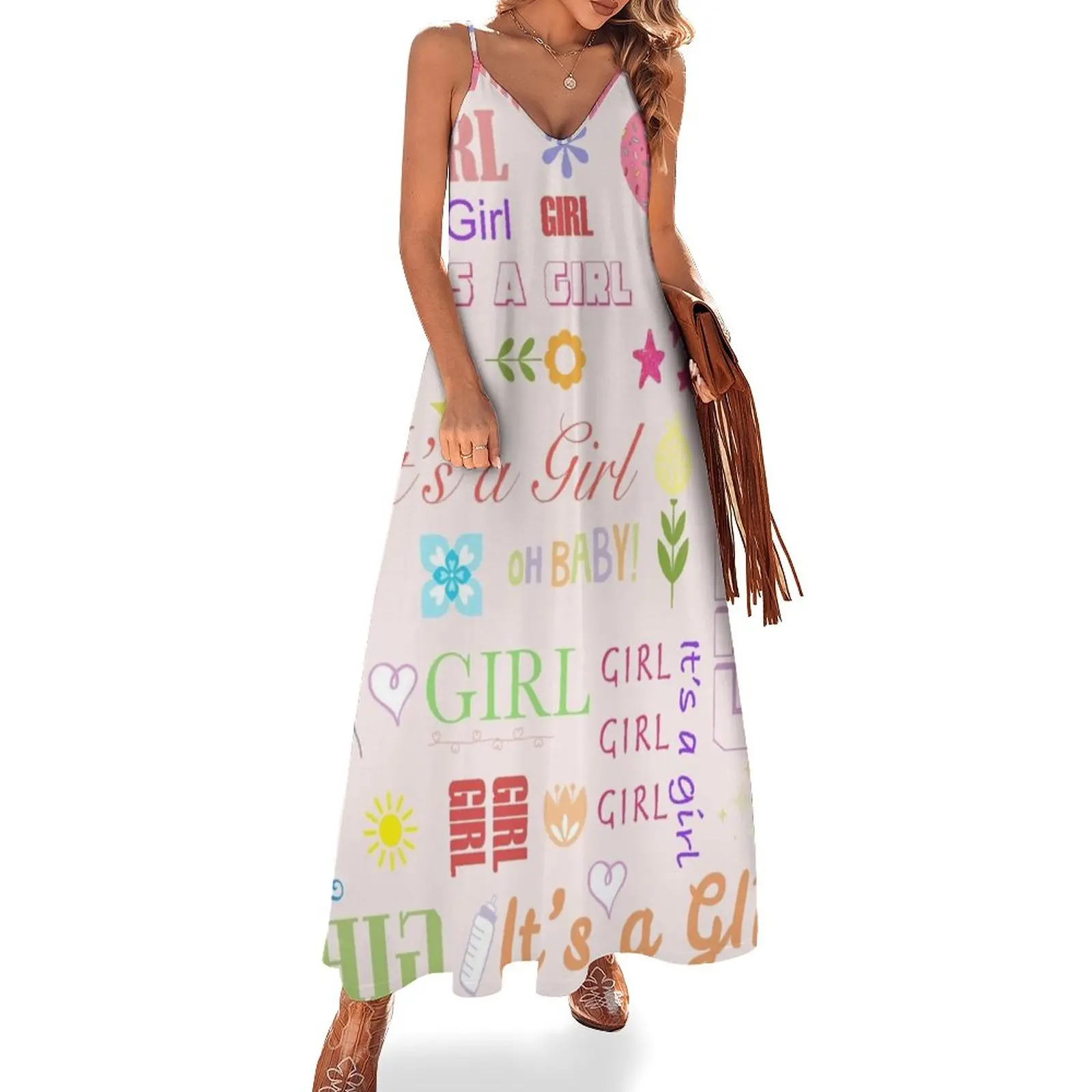 

Baby Girl Sleeveless Dress Women's summer dresses luxury evening dress woman for wedding Woman fashion women's summer dress 2024