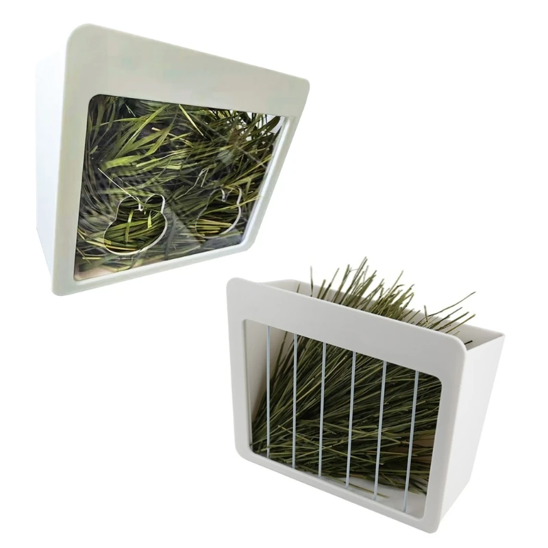 

Feeder Rack Rabbit Feeding Rack Outdoor and Indoor Chinchila Acrylic M6CE
