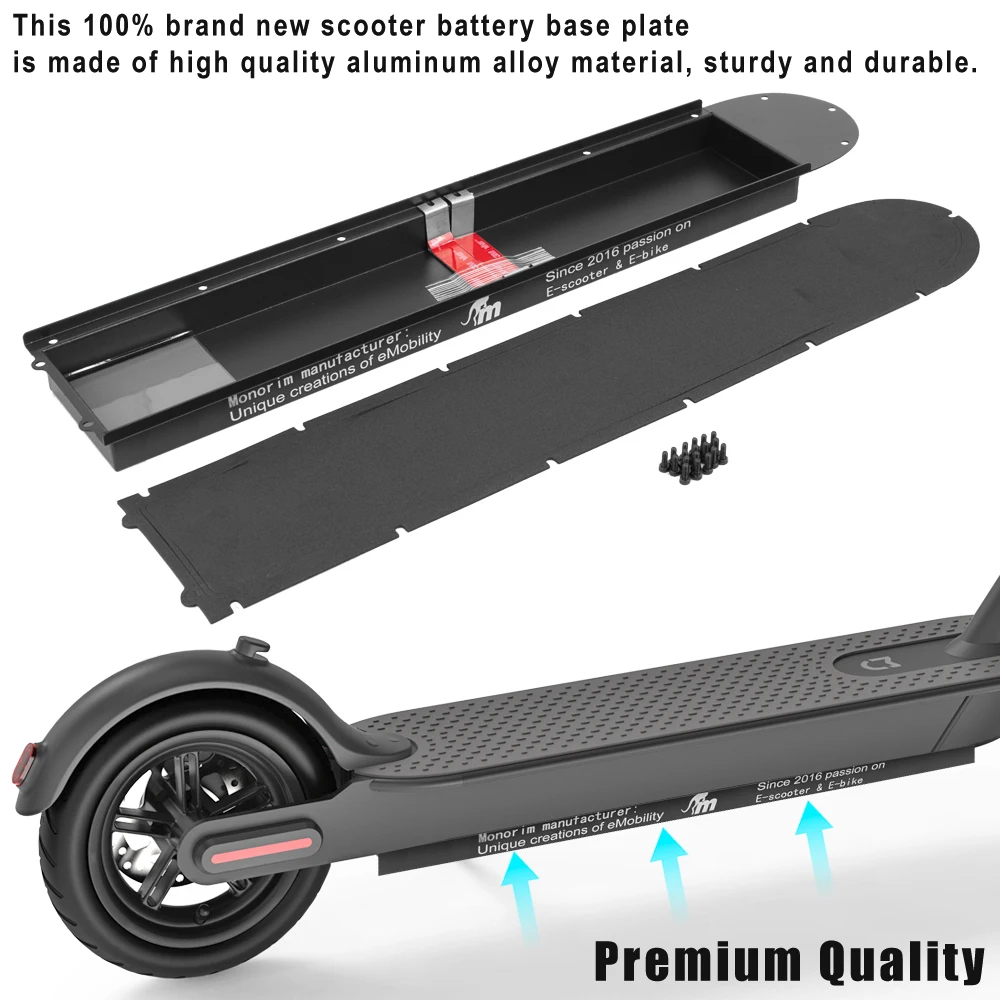 Coperchio Batteria Per Xiaomi Scooter M365/1S/PRO - Protezione Inferiore In PC E ABC - Foto 6
