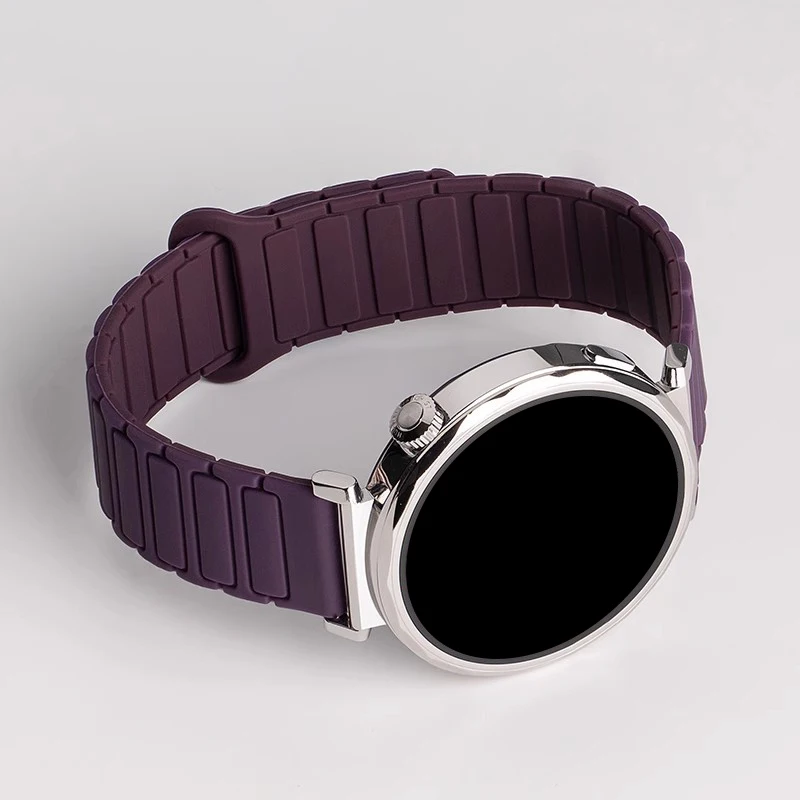 Magnetic Silicone Watch Strap - 18mm, 20mm, 22mm